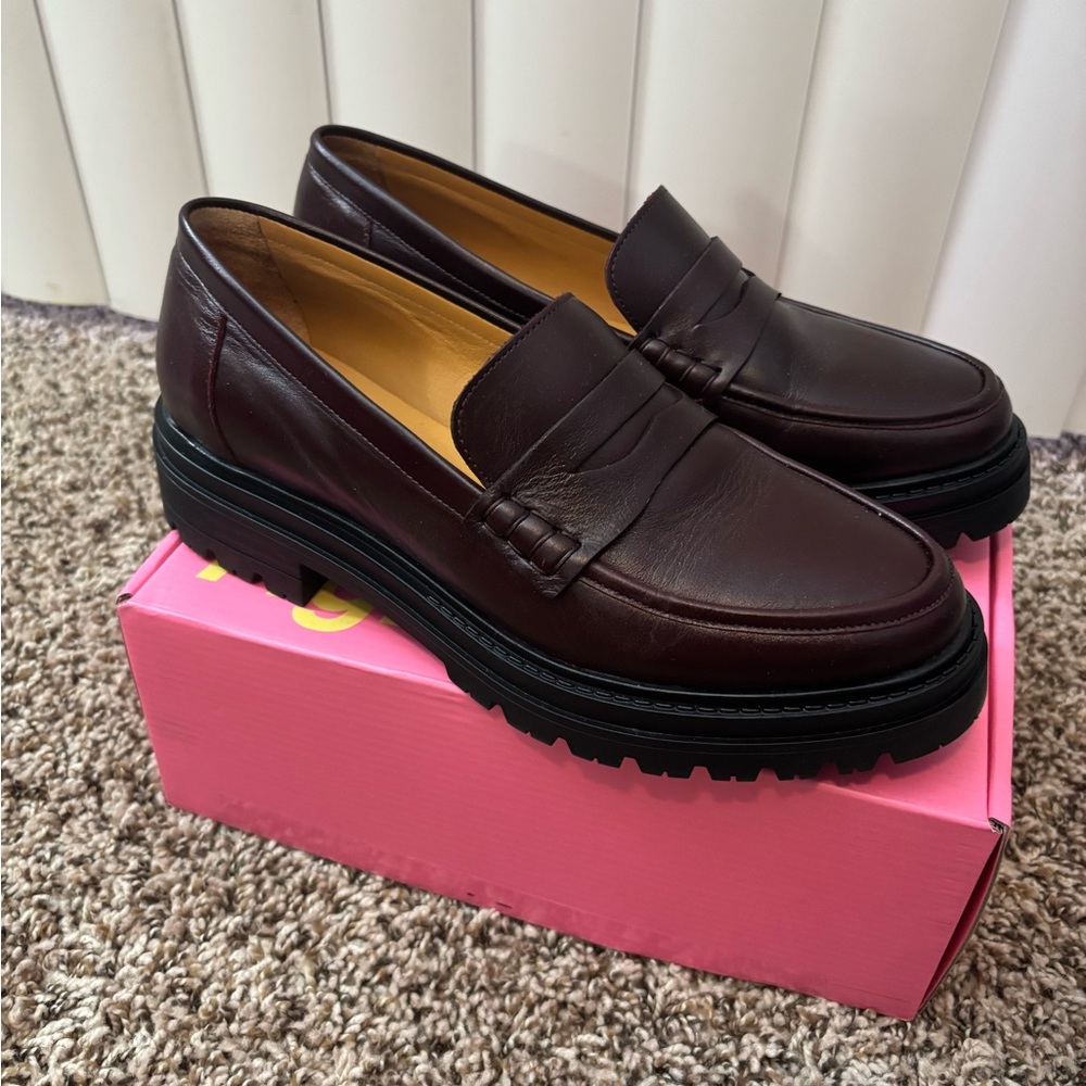 Mahogany Sézane loafers